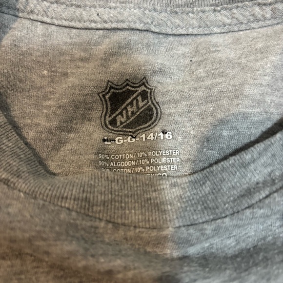 Pittsburgh Penguins NHL Sidney Crosby Heathered Gray Pixel Hockey Player T-Shirt - Picture 5 of 5